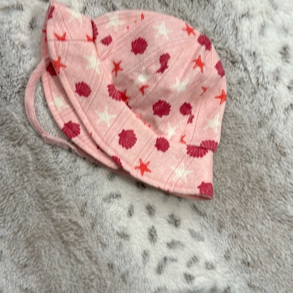 NWT! Chick Pea matching set baby girls 6-9 months tropical seashell resortwear